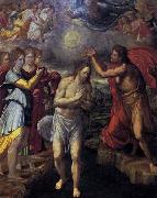 Juan Fernandez de Navarrete Baptism of Christ oil painting reproduction